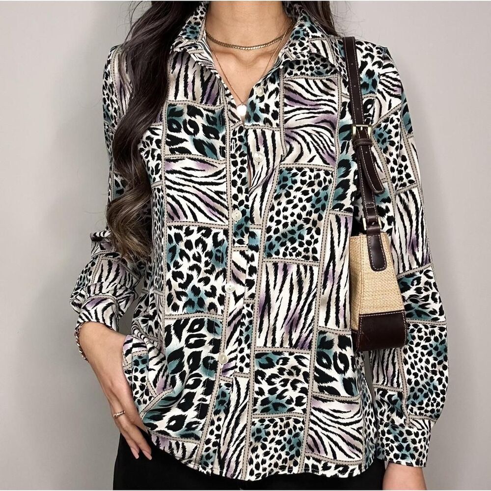 Alfred-dunner Women's multi Blouse